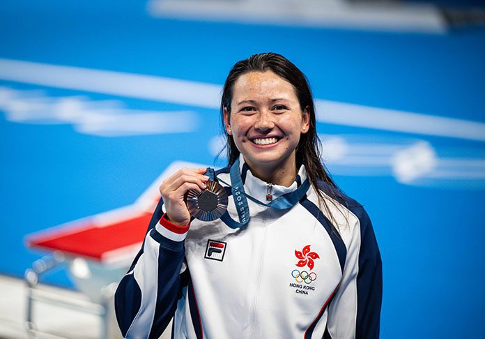 巴黎奧運會游泳決賽何詩蓓再添一面銅牌