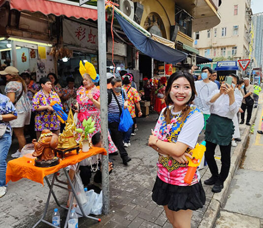 水花飛濺迎吉祥「九龍城潑水節」