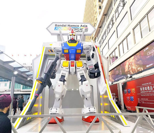 海港城重磅推出「Bandai Namco Asia Journey in Hong Kong」 5米高達+6米梅利號震撼登場